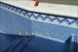Imagen 6 de 10 de Cenefa Para Alberca Espiral En Mosaico Veneciano Kolorines