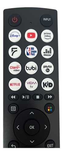 Control Remoto Hisense Smart Tv Control De Voz