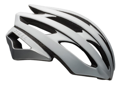 Casco Ruta Stratus Blanco/plateado Talla M (55-59cm) Bell