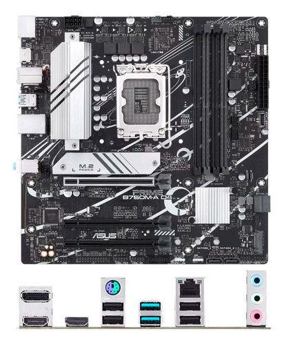 Motherboard Asus Prime B760m-a D4 Chipset Intel B760 Lga1700