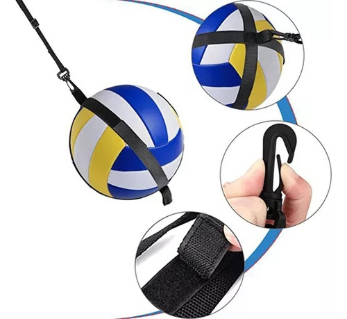 Equipamento De Treinamento De Voleibol Com Corda Ajustável