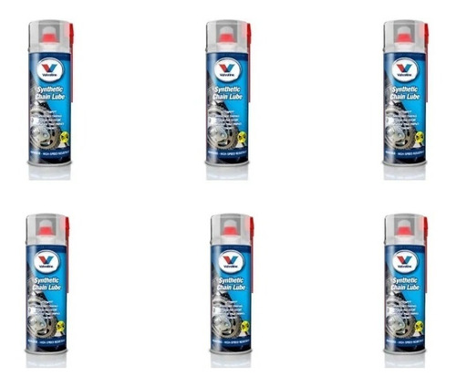 Lubricante Cadena Valvoline Chain Lube X 6 Unidades 