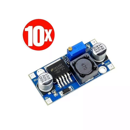 Pack De 10 Convertidores Dc-dc Step Down Lm2596, Oferta!