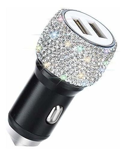 Cargador Vehiculo Doble Usb Adaptador Brillante Para Xs