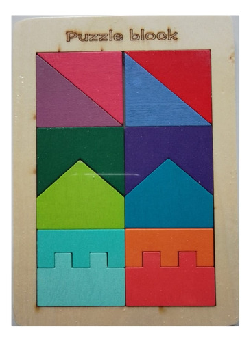 Puzzle Dreamsport M380 Rompecabeza Madera 13 Bloque Encastre