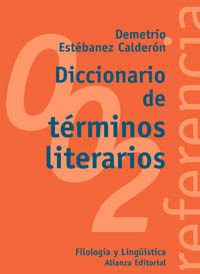 Libro Diccionario De Términos Literarios De Estébanez Calder