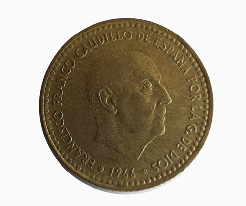 Moneda Española 1966 1 Peseta