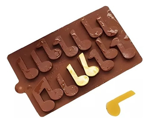 Moldes Silicona De Chocolate Moldes Chocolate Silicona Chocolate Notas Musical Molde Bombones Chocolate Figura Nota Musical Molde Nota Musical Chocolate Pasteleríacl