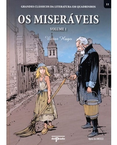 Livro Os Miseráveis Volume 1 - Clássicos Da Literatura 