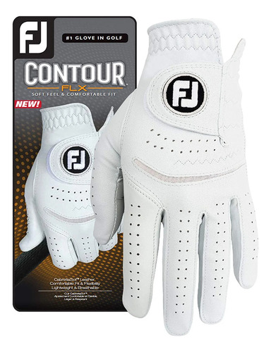 Guantes De Golf Para Hombre Blanco Talla Xl