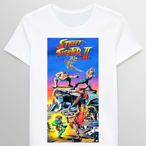 Remera Classic Street Fighter Ii Long Art 53146020