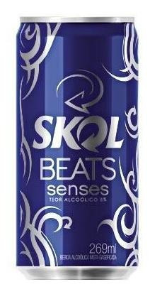 Bebida Mista Skol Beats Senses Lata 269ml Com 8 Unidades