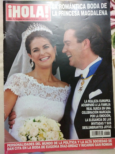 Revista Hola México 338 Junio 2013 Boda 