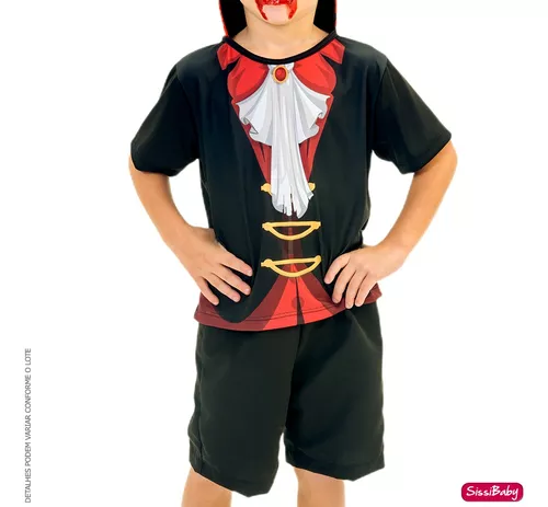 Fantasia Infantil Halloween Vampiro