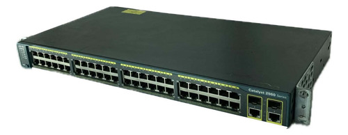Switch Cisco 2960 Series Ws-c2960-48tc-l - P/ 34,47,43 Ruins (Recondicionado)