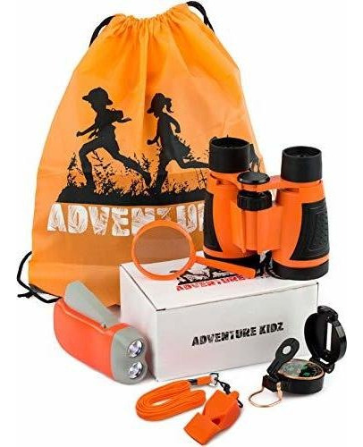 Adventure Kidz  Kit De Exploración Al Aire Libre  Prismát