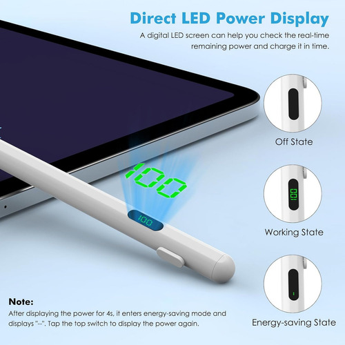 Moko Pencil Lápiz Imantado Para iPad Air6 11 M2 A2902 A2903