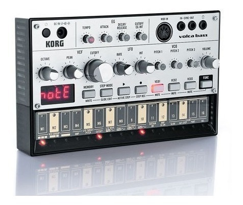 Sintetizador Analogico Korg Volca Bass Adaptador