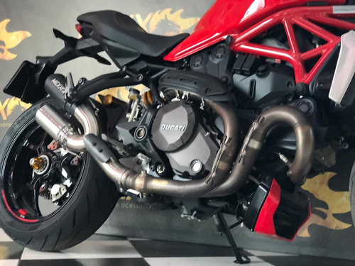 Escapamento Para Ducati Monster Duplo Bomber Mexx