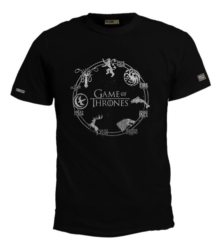 Camiseta 2xl - 3xl Game Of Thrones Casas Juego Tronos Zxb