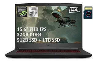 Laptop - Msi Gf65 Thin 2021 Gaming Laptop I 15.6 Fhd Ips 1