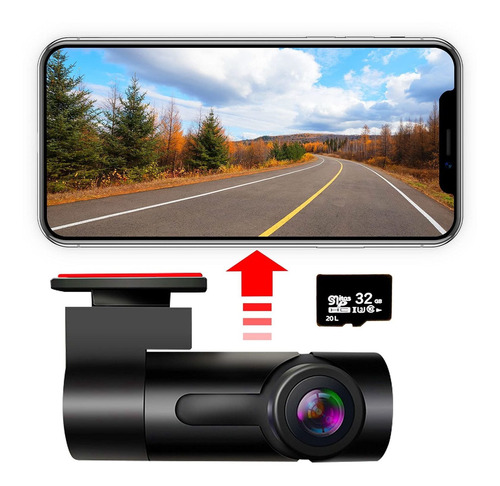 Coeo Smart Dash Cam Grabadora Videocamara 1080p Hd Gran