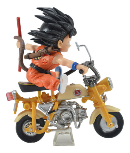 Figura Muñeco Dragon Ball Maestro Goku Con Moto