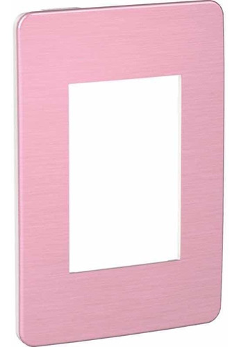 10 Unidades Placa Orion 3 Modulos, Venus Pink Rosado Schneid