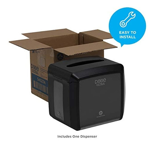 Imagen 2 de 5 de Dispensador De Servilletas Interfold De Mesa Dixie Ultra 545