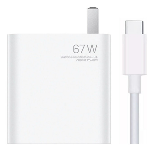 Xiaomi Mi Cargador Completo 100% Turbo 67w Usb-c A Usb-c