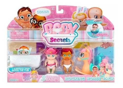 Baby Secrets Set Pack 3 Bebés Tapimovil Tv Casa Valente