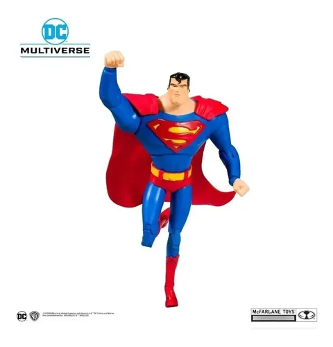 Dc Multiverse Superman Animado Mcfarlane Dc Multiverse Superman Animado Mcfarlane