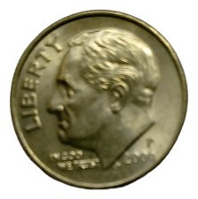 Moneda Americana Dime Diez Centavos De Dólar 2006 P (Usado)