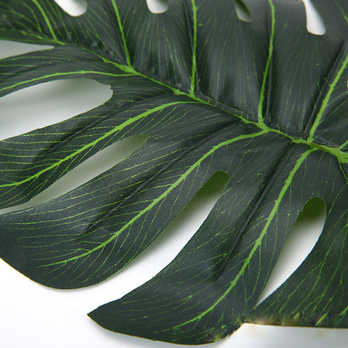 10 Unidades De Hojas Artificiales De Tortuga, Plantas Artifi