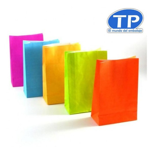 Sobres Con Base Y Fuelle Colores 12x24 Pack X50 Cotillon