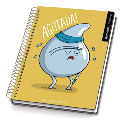 Pack 5 Cuadernos Tapa Dura 120 Hjs Ingesman