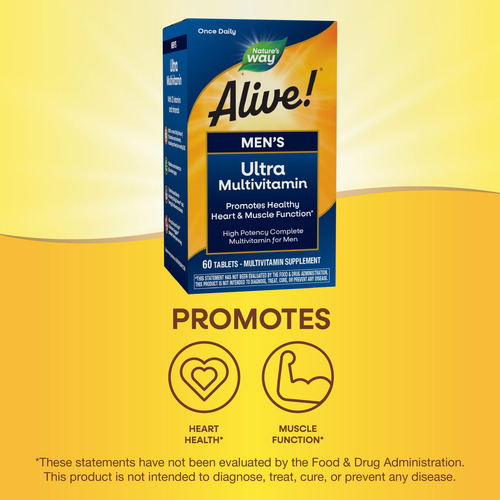 Nature's Way Alive! Multivitamínico Hombres 60 Tab