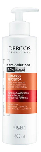 Shampoo Repositor Dercos Kera Keratin Complex 300ml Vichy