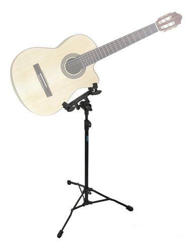 Suporte Pedestal Ask Egv Violão Guitarra Ajuste Usar Em Pé