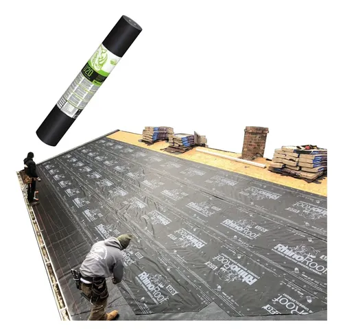 Foto real de 30 M2 de Subcobertura Psistema Shingle Frete Gratis
