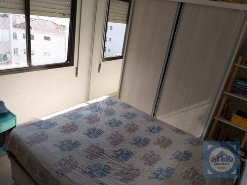 Apartamento Com 2 Dormitórios À Venda, 64 M² Por R$ 359.000,00 - Aparecida - Santos/sp - Ap5268