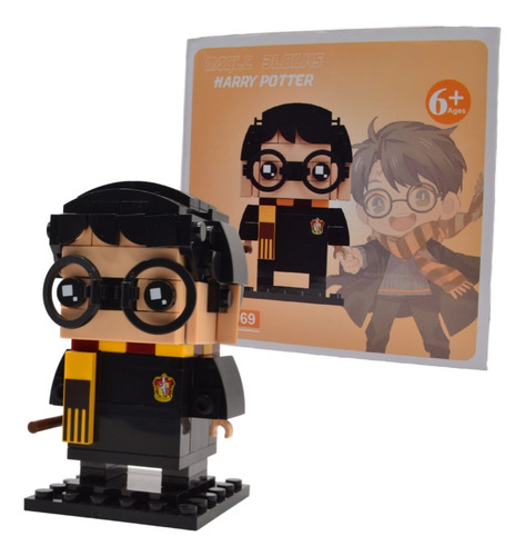 Bloques Armables 3d De Harry Potter Top Quality 129 Piezas