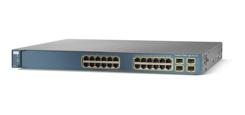 Imagen 1 de 7 de Switch Cisco Administrable C3560g 24 Puertos 10/100/1000 Poe