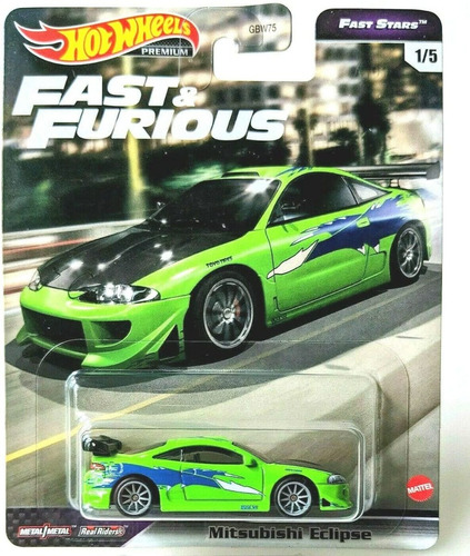 Mitsubishi Eclipse Hot Wheels Premium Rápido Y Furioso