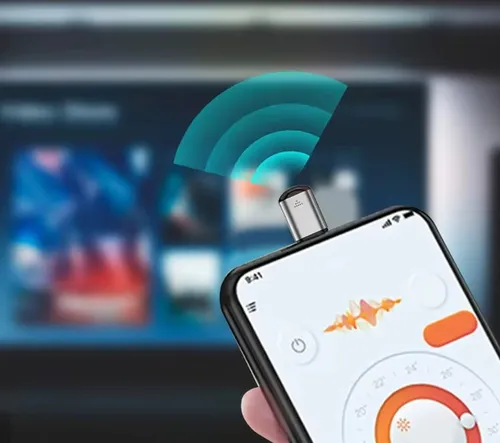 Adaptador Transmisor Dongle Infrarrojo Tipo C Control Remoto