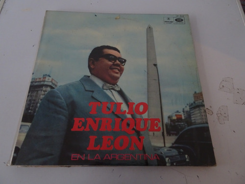 Tulio Enrique Leon - En La Argentina -  Vinilo Argentino