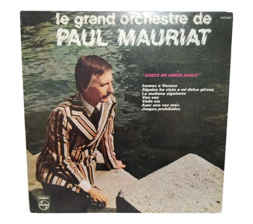 Le Grand Orchestre De Paul Mauriat  Adios Mi Amor Adios,lp
