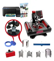 Comprar Sublimadora Estampadora 10 En 1 38x38 Kit + Impresora A4