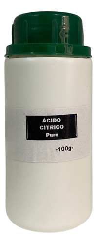 Ácido Cítrico Anidro - Embalagem Com 100gr *