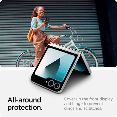 Vidrio Display A1 Spigen Para Galaxy Z Flip6 Flip 6 (2und)